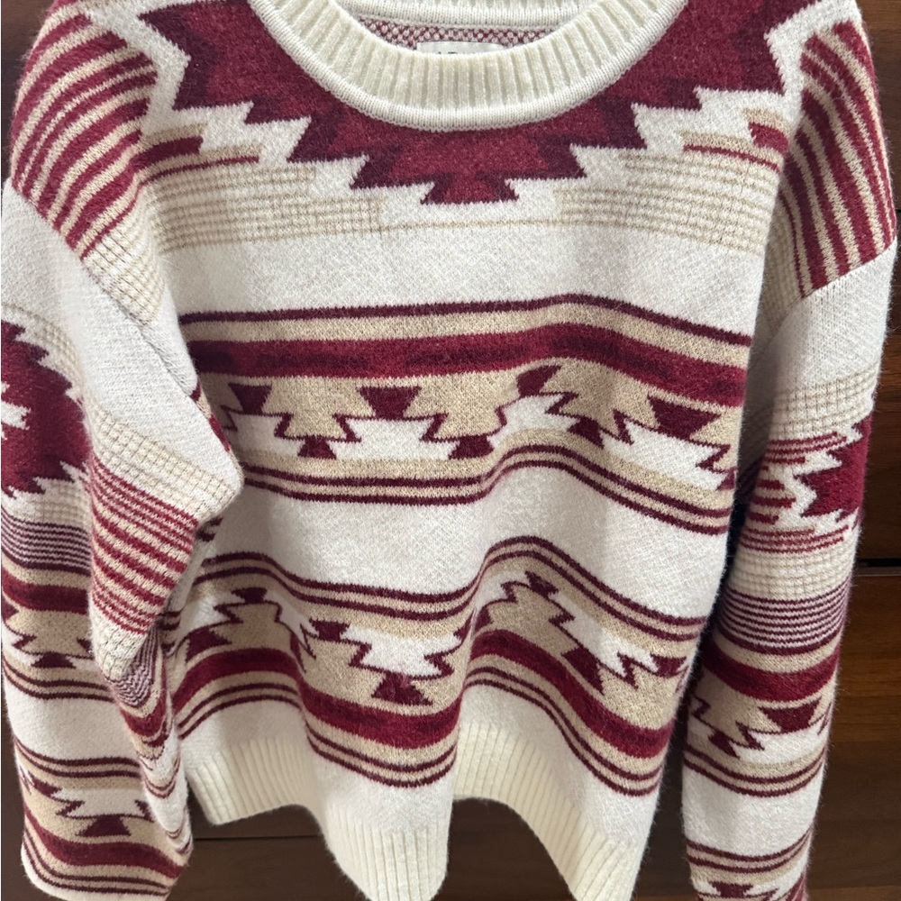 Ariat Sweater Top Southwestern worn once! Like New